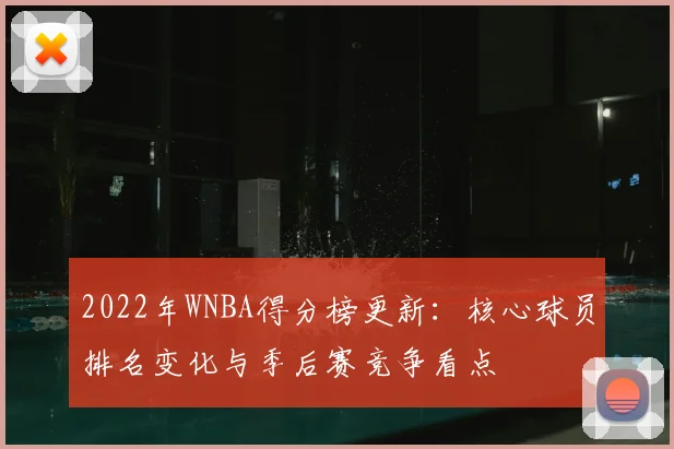 2022年WNBA得分榜更新：核心球员排名变化与季后赛竞争看点